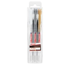 Discount edding 2185 Gelroller metallic, 3er-Set