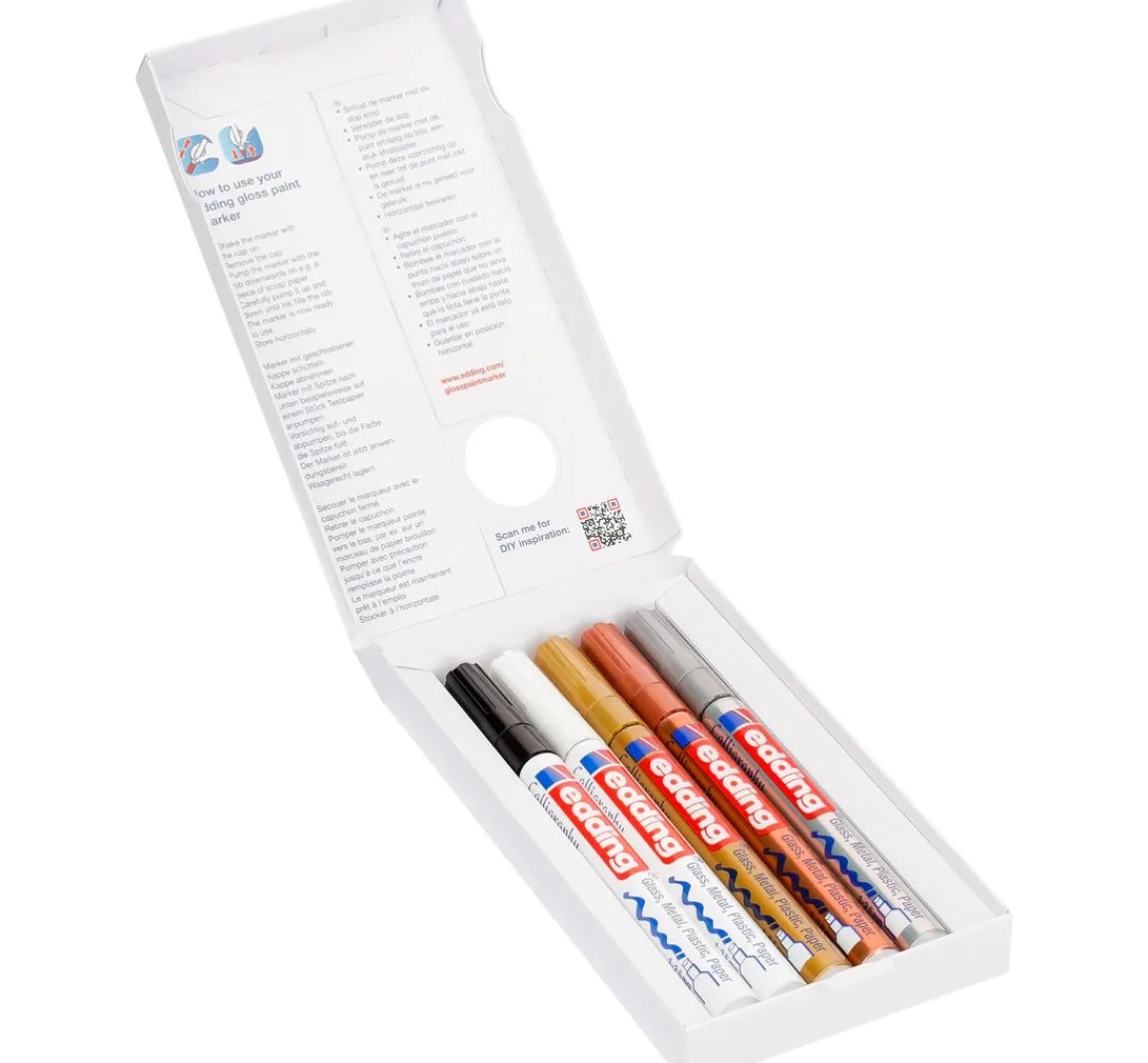 New edding 753 Glanzlack-Marker Kalligrafie