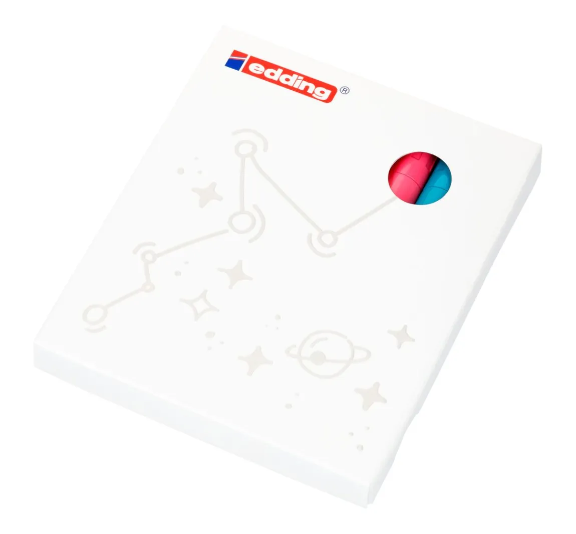 Discount edding 750 Glanzlack-Marker Metallic/Pastell, 8er-Set
