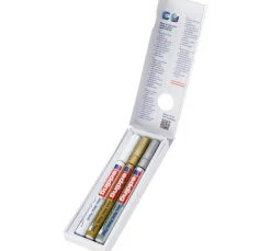 Hot edding 780 Glanzlack-Marker Metallic, 3er-Set