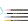 New edding 1200 glitzer Fasermaler pastell