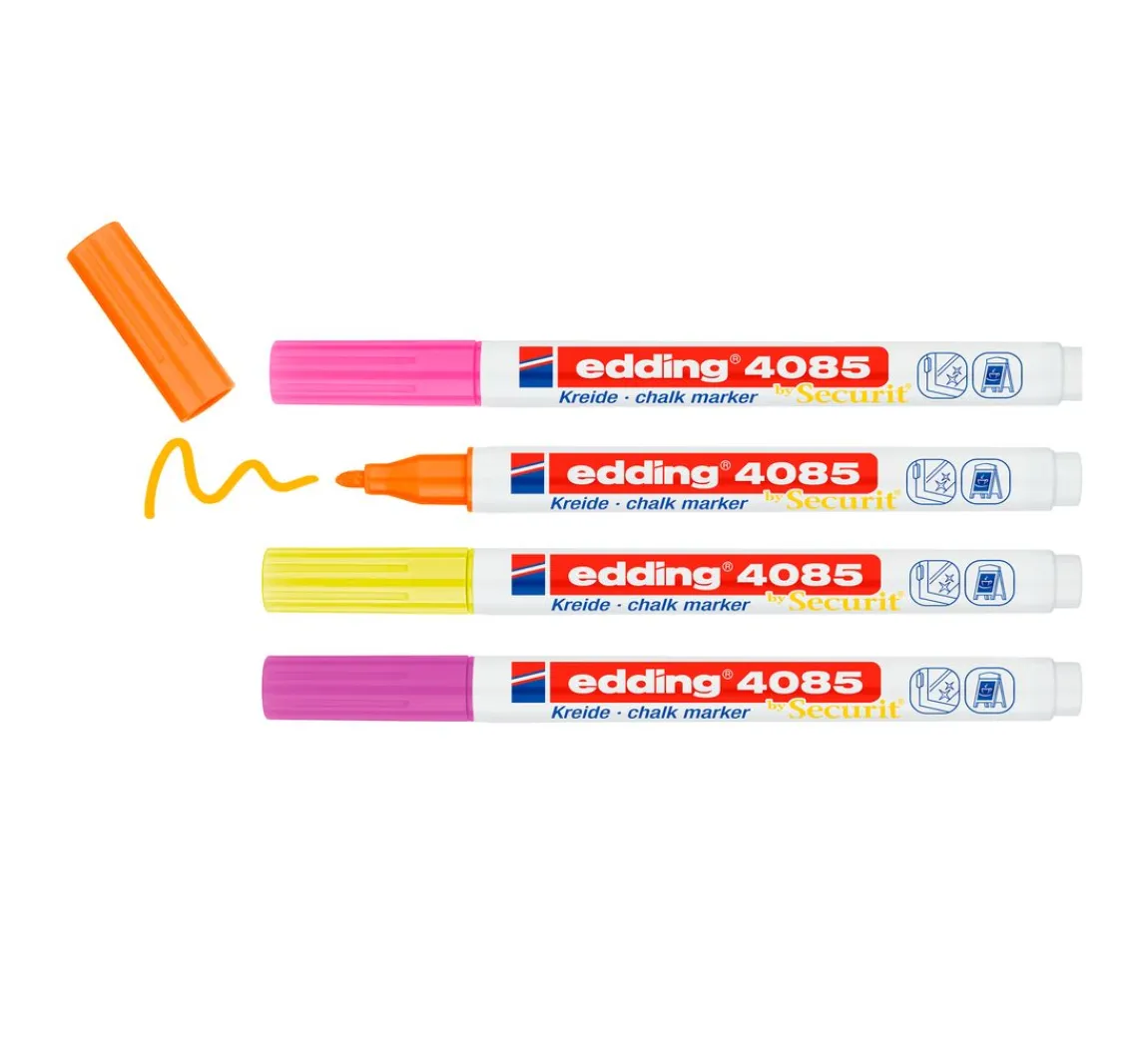 Clearance edding 4085 Kreidemarker 4er-Set