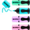 Outlet edding 7 "Mini-Textmarker" Pastell Set