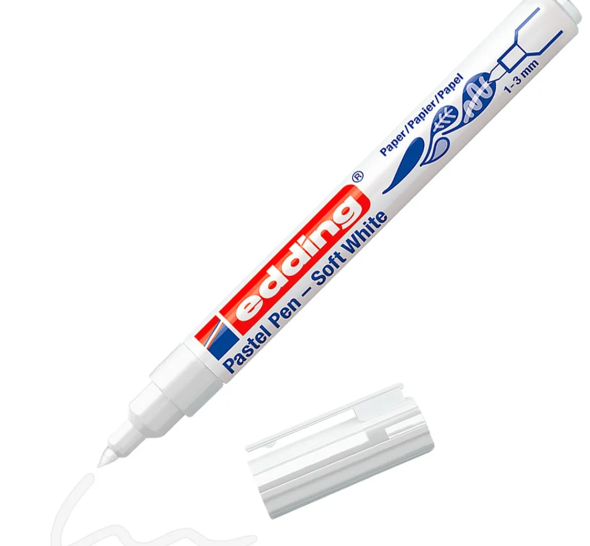 Clearance edding 1500 "Pastel Pen - Soft White"