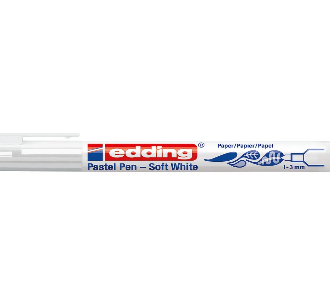 Clearance edding 1500 "Pastel Pen - Soft White"