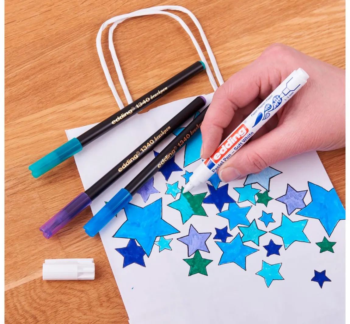 Clearance edding 1500 "Pastel Pen - Soft White"