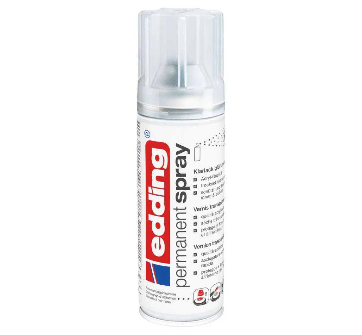 edding 5200 "Permanentspray", Klarlack