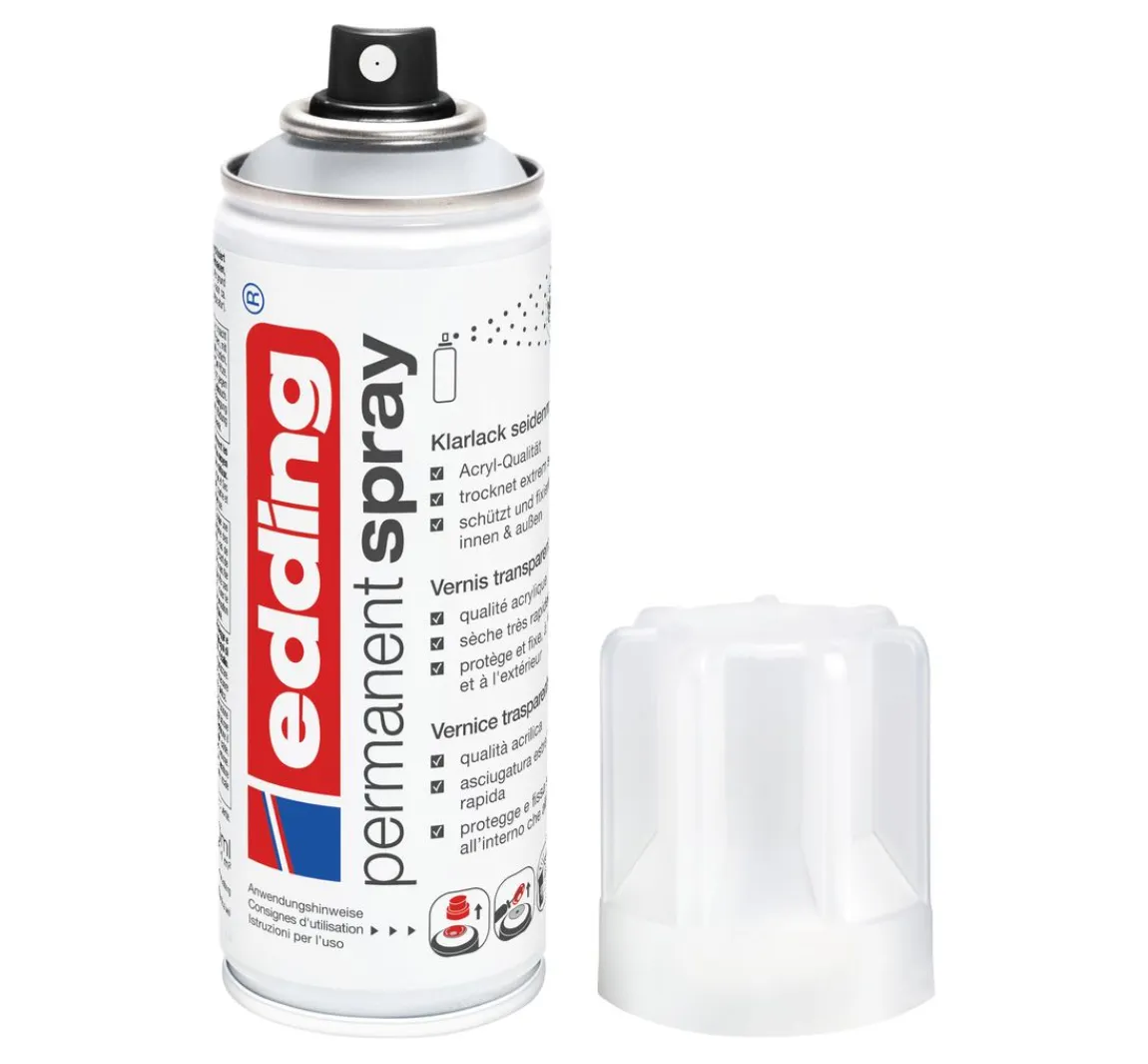 edding 5200 "Permanentspray", Klarlack