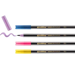 Best edding 1340 Pinselstift "Glitzer", 4er-Set