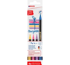 Best edding 1340 Pinselstift "Glitzer", 4er-Set