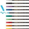 edding 1340 Pinselstift "Glitzer", 10er-Set