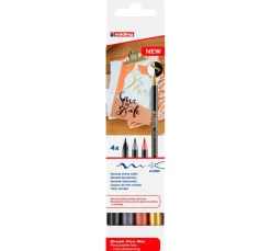 New edding 1340 Pinselstift "Metallic - Mix"