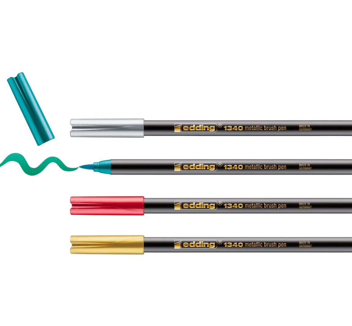 Outlet edding 1340 Pinselstift "Xmas - Metallic"