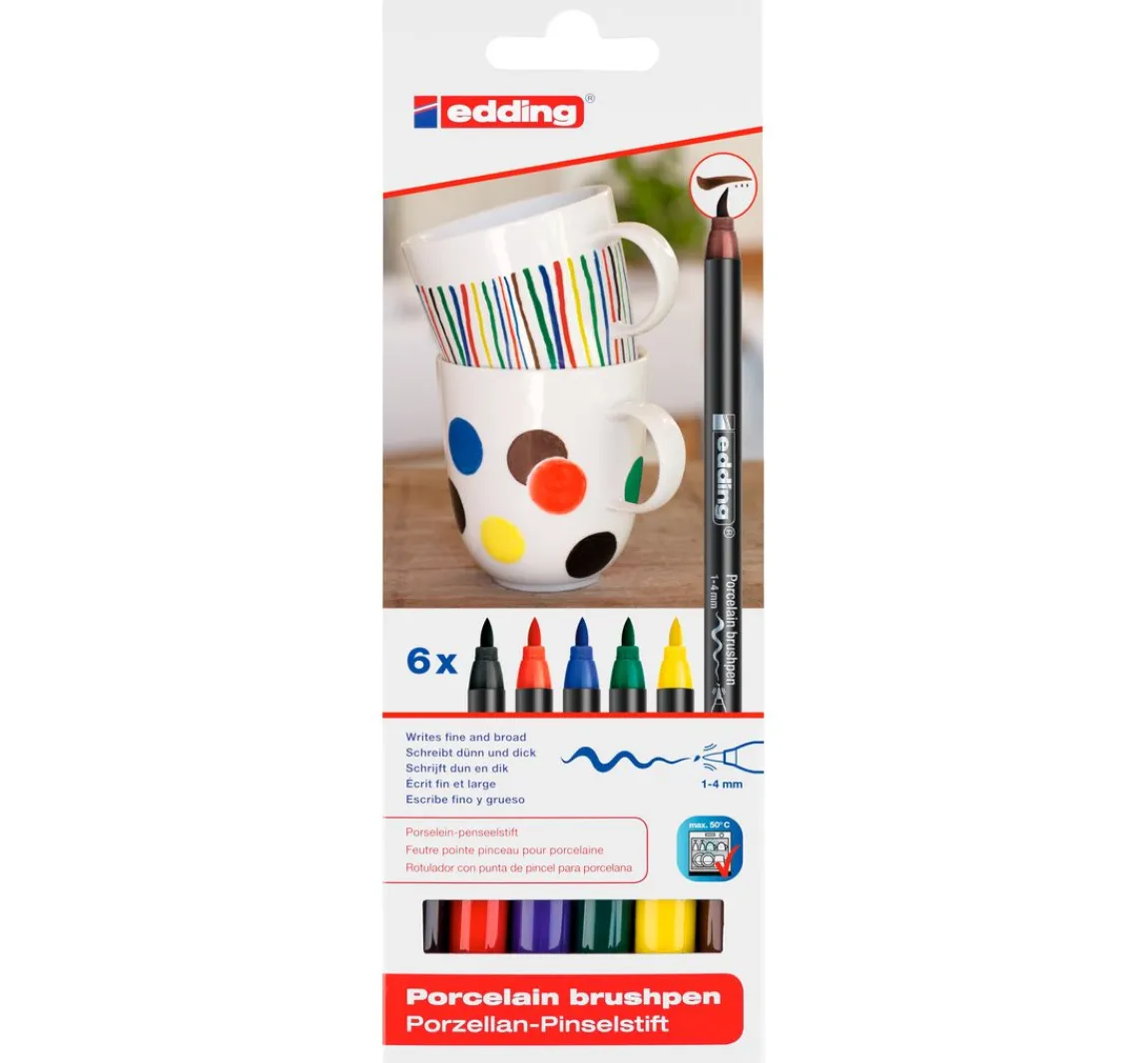 Best edding 4200 Porcelain brushpen "Family"