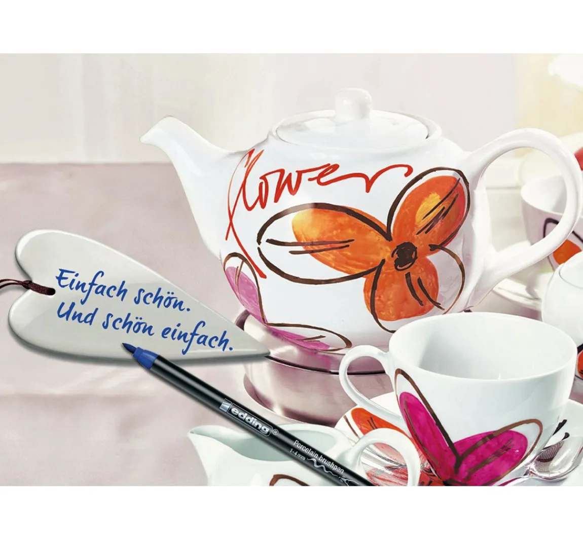 Best edding 4200 Porcelain brushpen "Family"