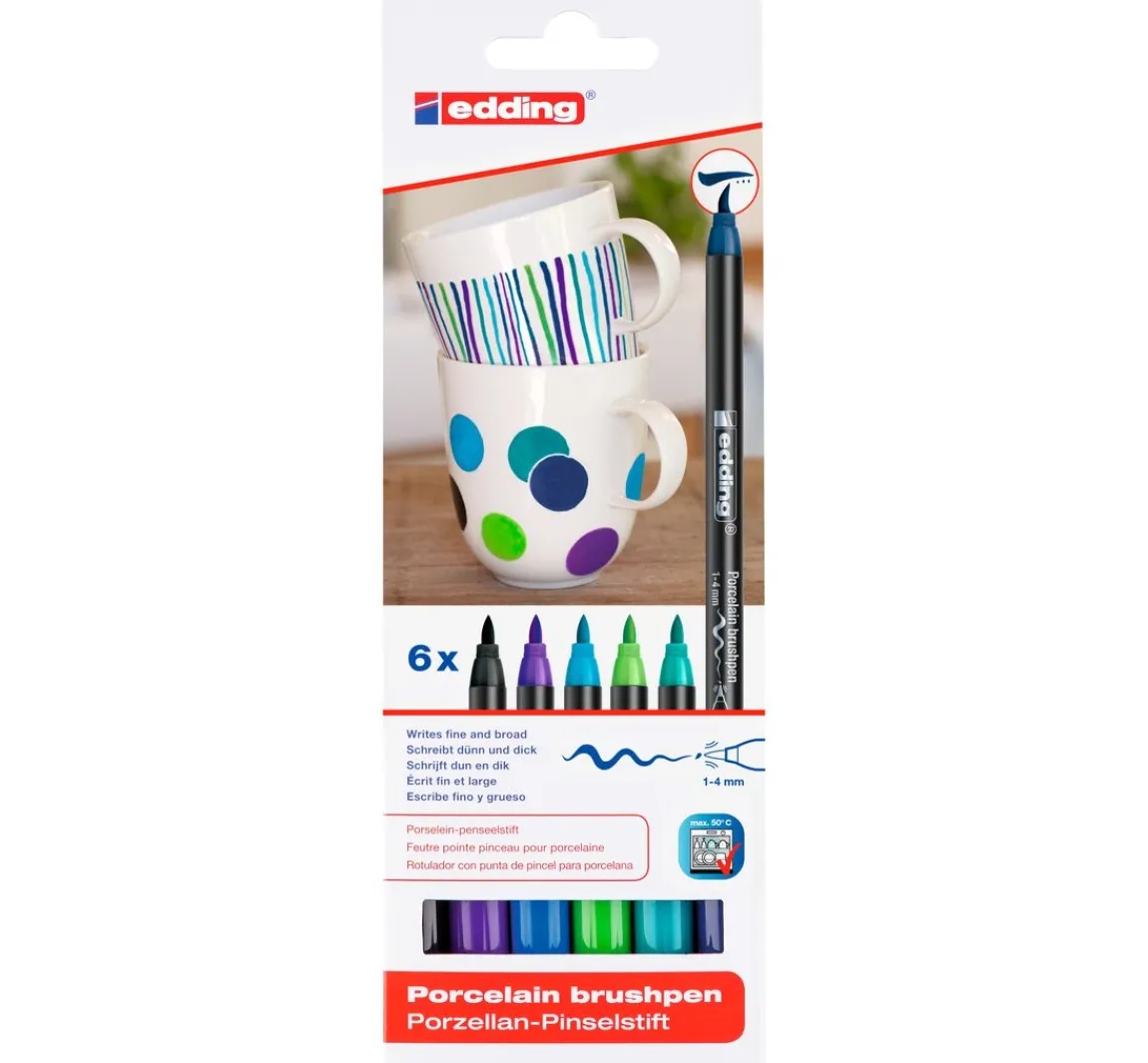 Hot edding 4200 Porcelain brushpen "Cool"