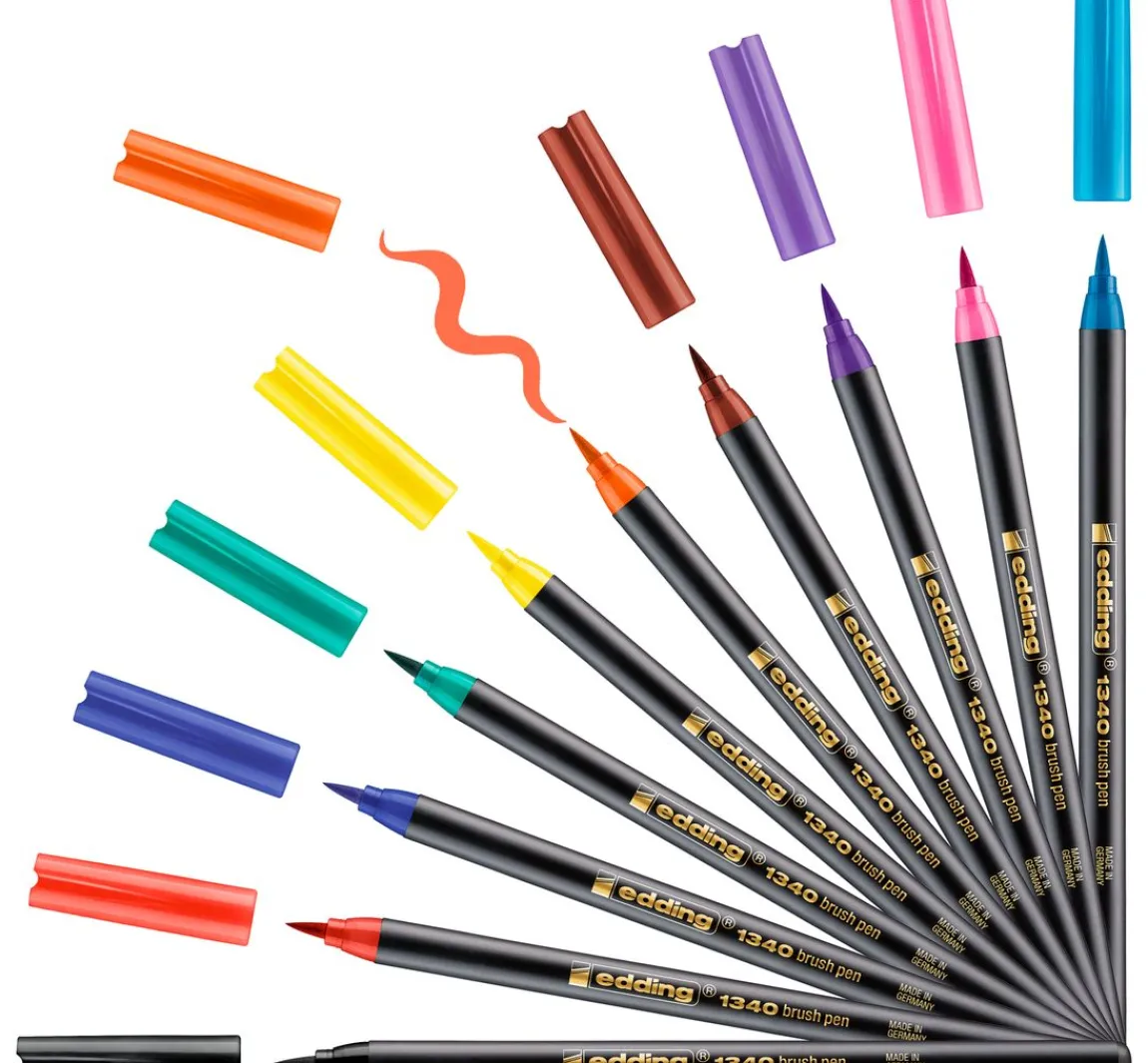 Online edding 1340 "Tangle Brushpen-Set"