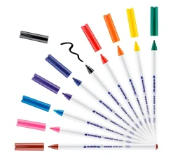 Discount edding 4600 "Textil Pen", 10 Stück