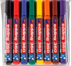 Hot edding 360 Whiteboard Marker "Rundspitze", 1,5-3 mm