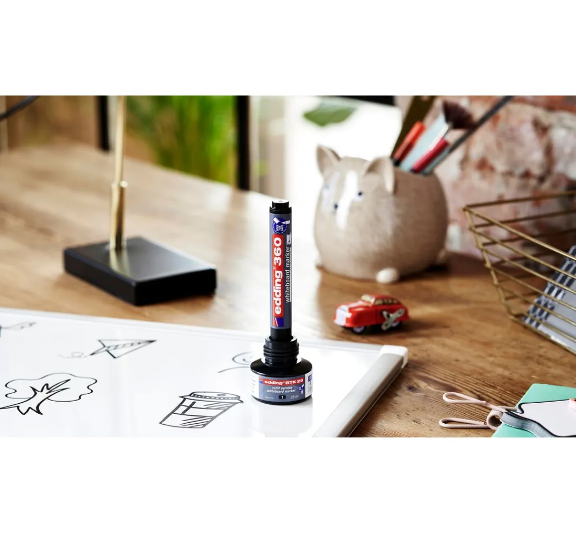 Hot edding 360 Whiteboard Marker "Rundspitze", 1,5-3 mm