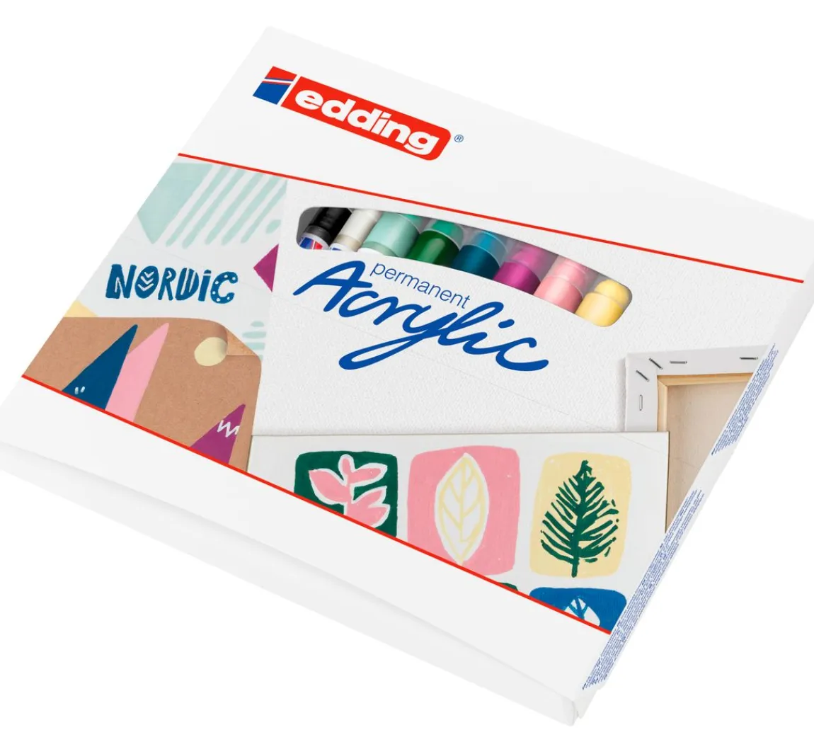Hot edding Acrylic "Acrylmarker - Nordic", 8er-Set