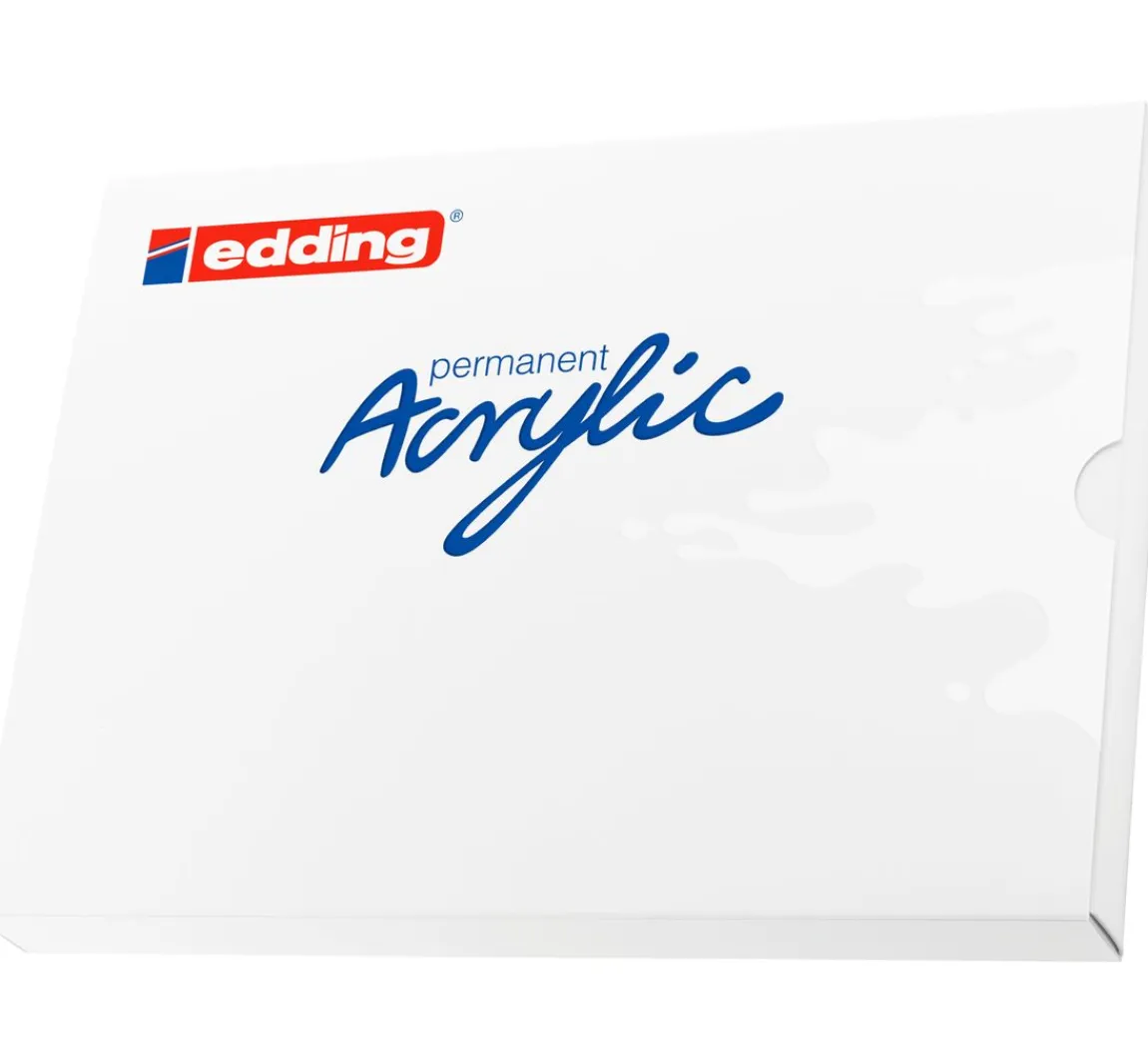 Clearance edding Acrylic "Acrylmarker - Basic", 12er-Set
