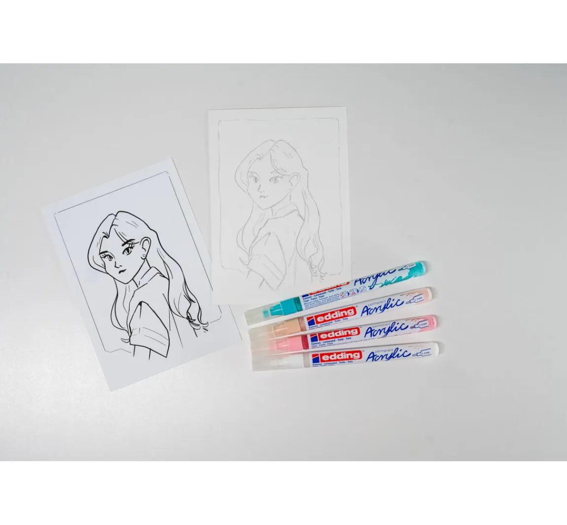 New edding Creative Set "Manga"