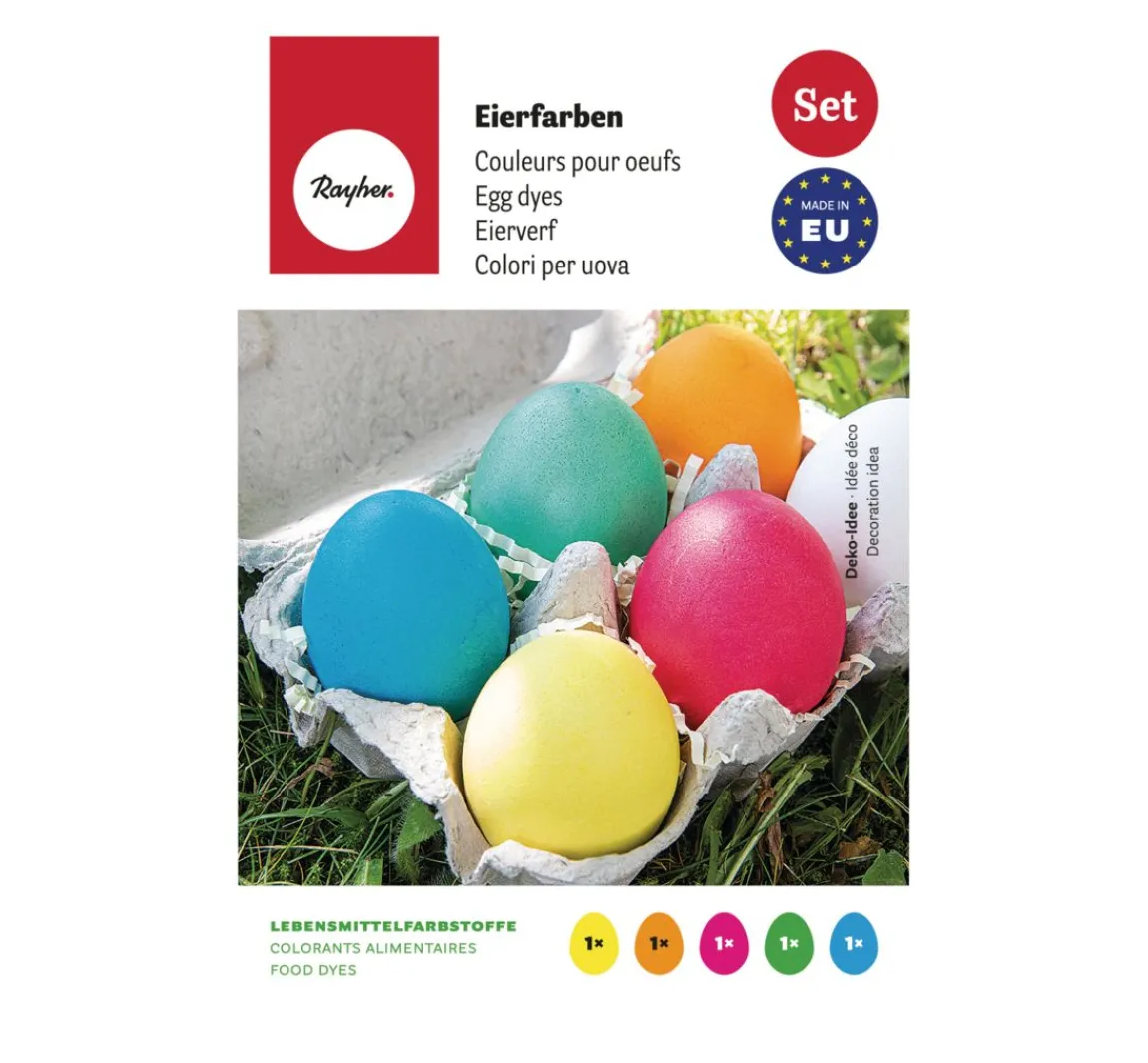 Online Rayher Eierfarben-Set mit 5 Farben