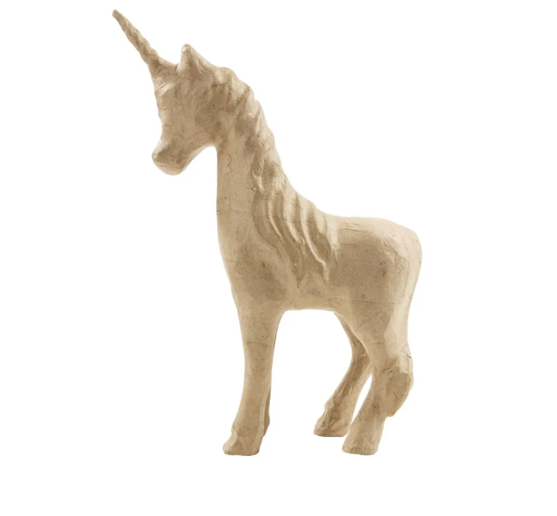 Clearance décopatch Einhorn, Pappmaché