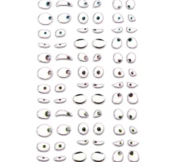 Outlet maildor Epoxy-Sticker "Augen"