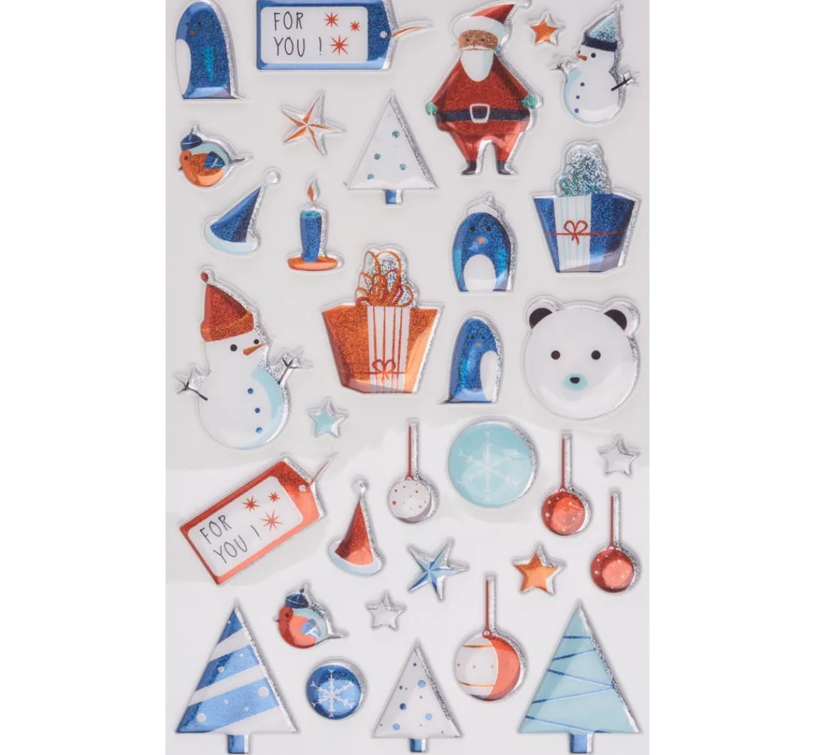 Outlet maildor Epoxy-Sticker-Sortiment "Weihnachten"