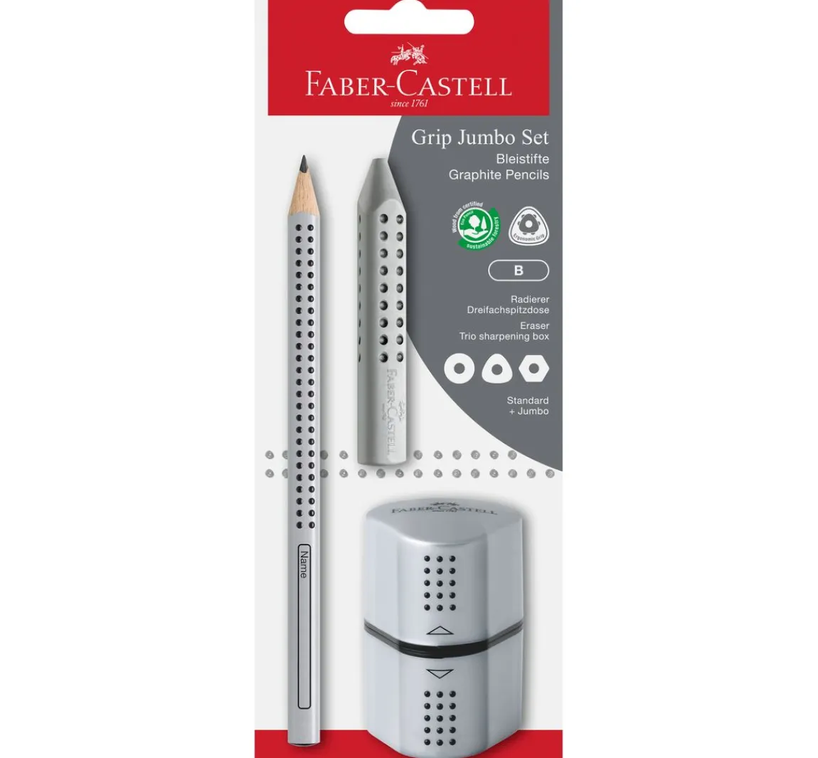 Clearance Faber-Castell Bleistift-Set "Jumbo Grip"