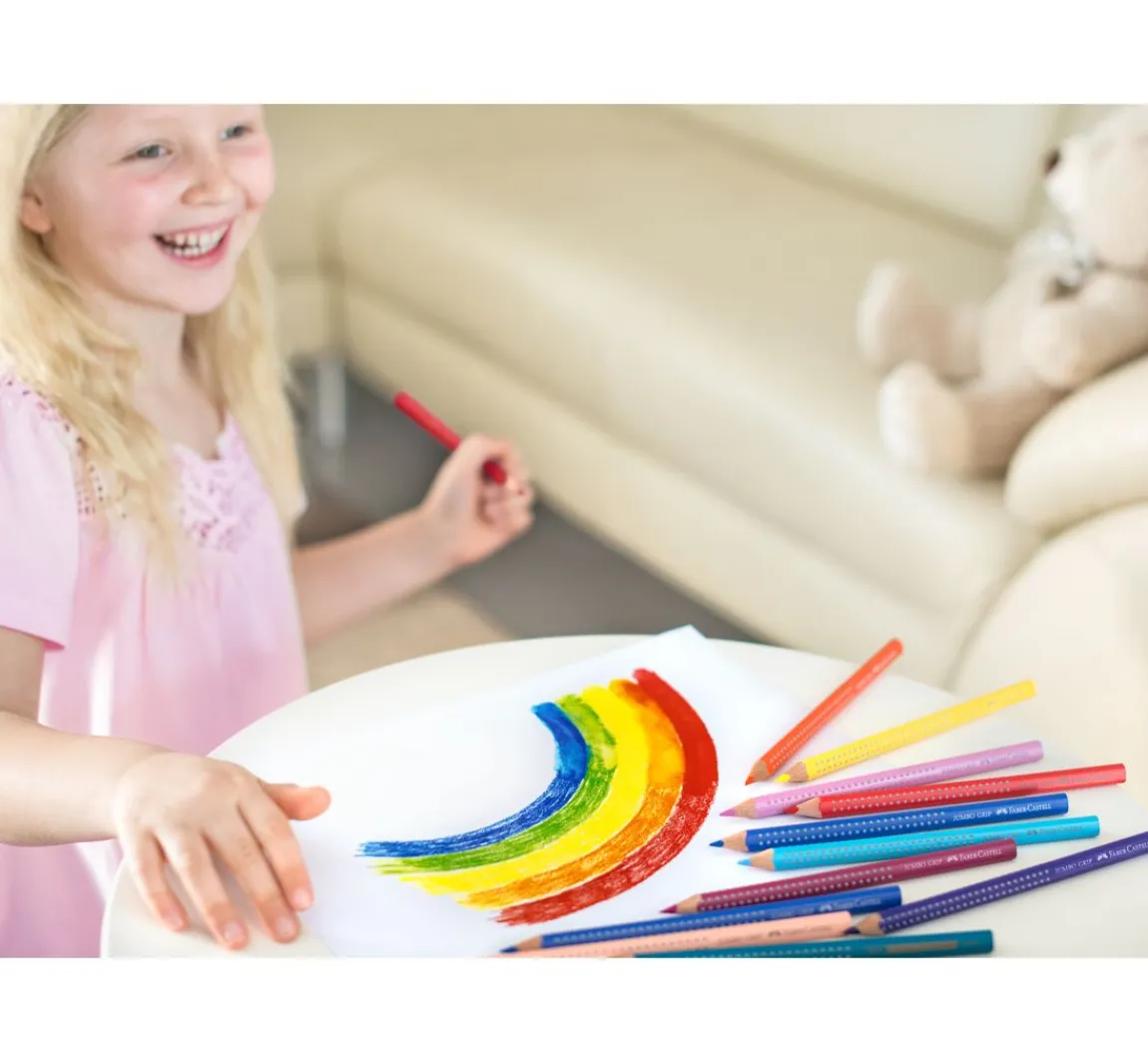 Best Faber-Castell Buntstifte "Jumbo Grip"