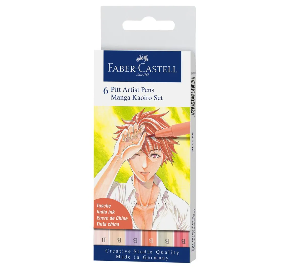 Outlet Faber-Castell Pitt Artist Pen Brush Manga Kaoiro