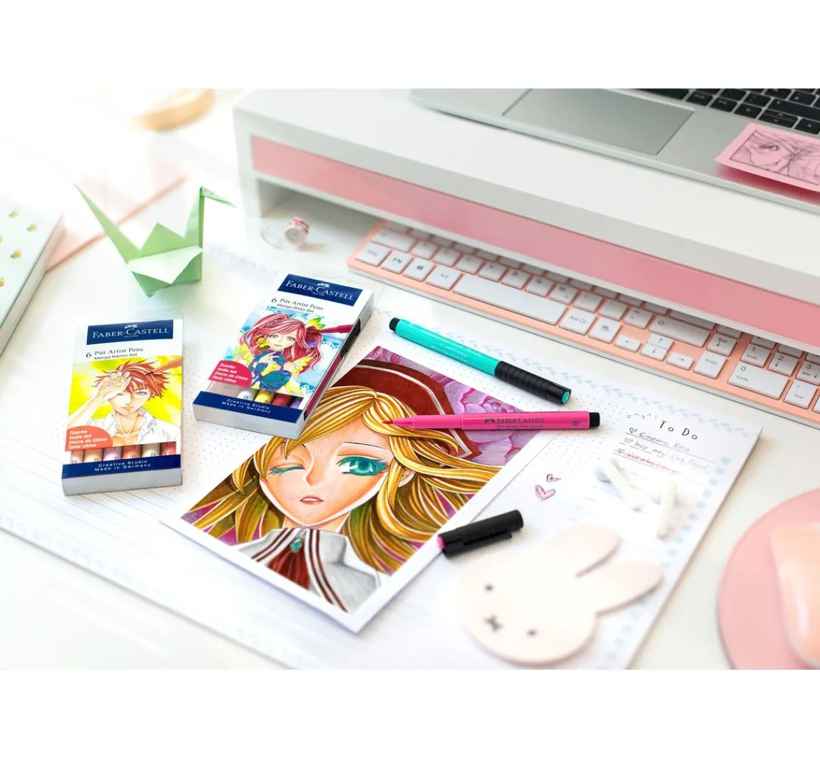 Outlet Faber-Castell Pitt Artist Pen Brush Manga Kaoiro
