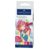 Online Faber-Castell Pitt Artist Pen Manga Shôjo Set, 6 Stifte