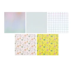 Rico Design Faltblätter "Blumen", sortiert