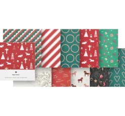 Rico Design Faltblätter "Christmas Rocks!", sortiert