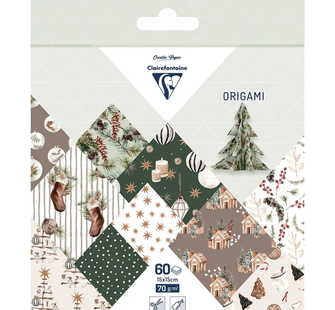 Best Clairefontaine Faltblätter "Cozy Xmas"