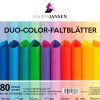 MarpaJansen Faltblätter "Duo-Color", Rainbow Colors