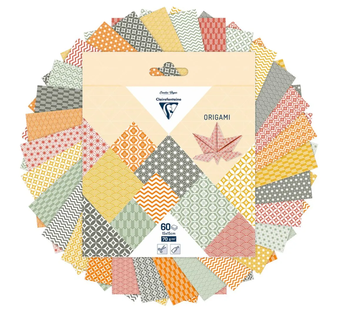 Best Clairefontaine Faltblätter "Earthy Colors"
