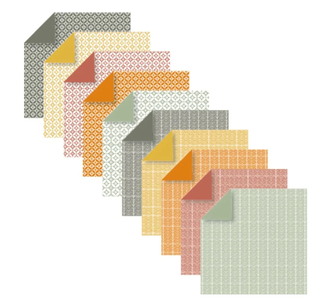 Best Clairefontaine Faltblätter "Earthy Colors"