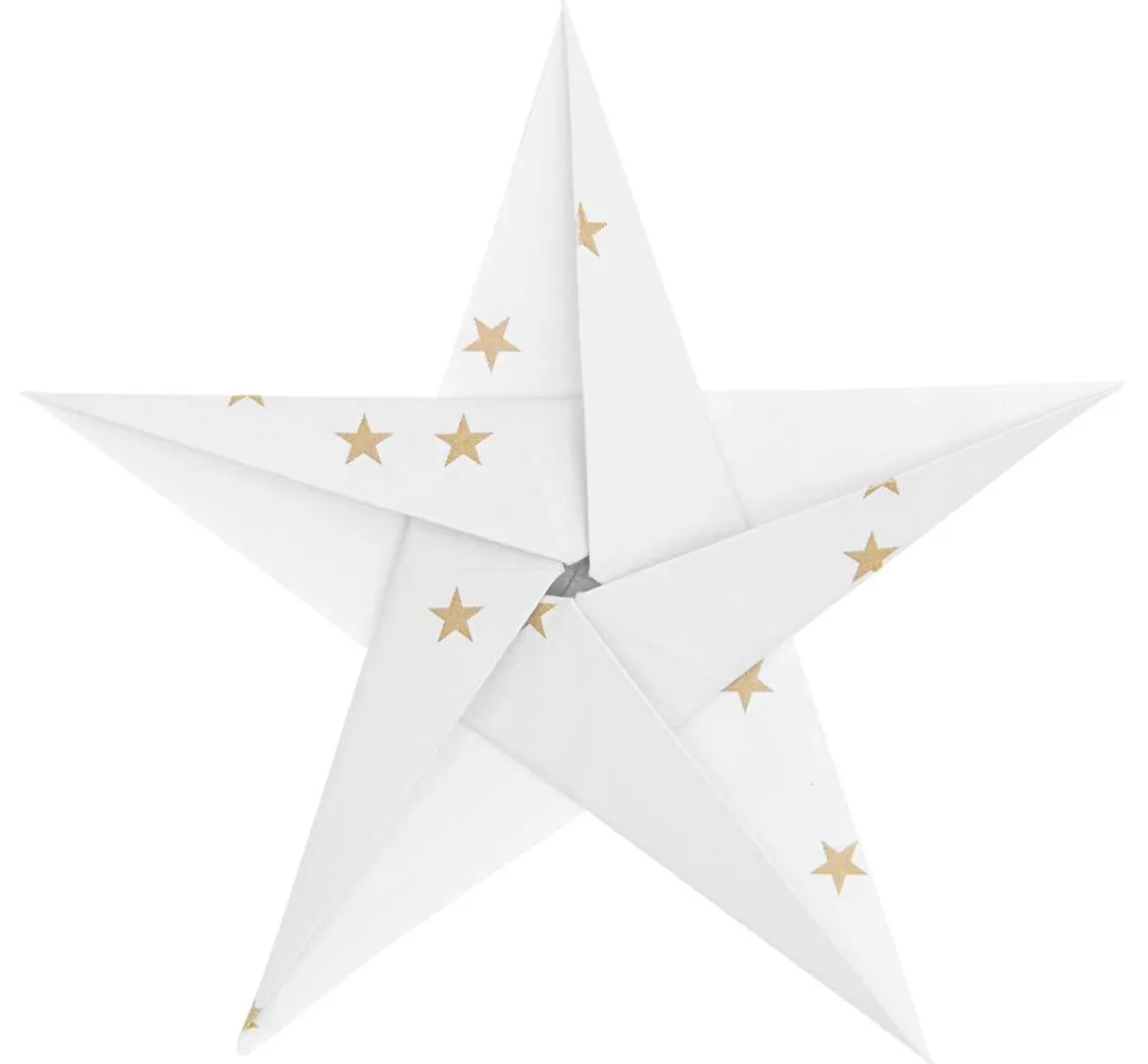 Clearance Rico Design Faltblätter "Goldsterne"