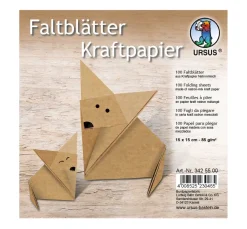 New URSUS Faltblätter "Kraftpapier"
