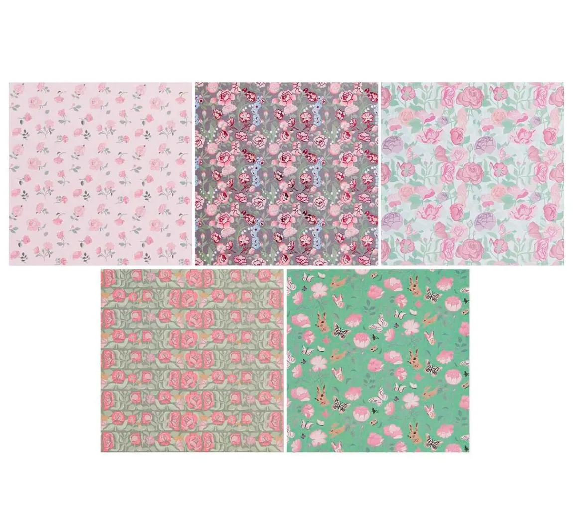New Rico Design Faltblätter "La Vie En Rose"