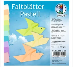 New URSUS Faltblätter "Pastell"