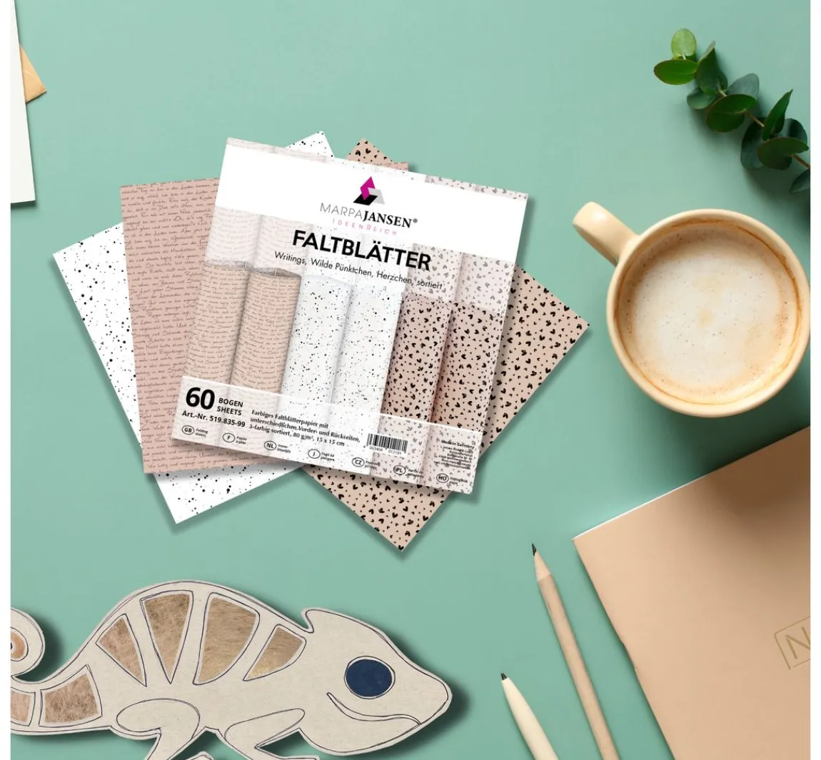 Discount MarpaJansen Faltblätter "With Love"