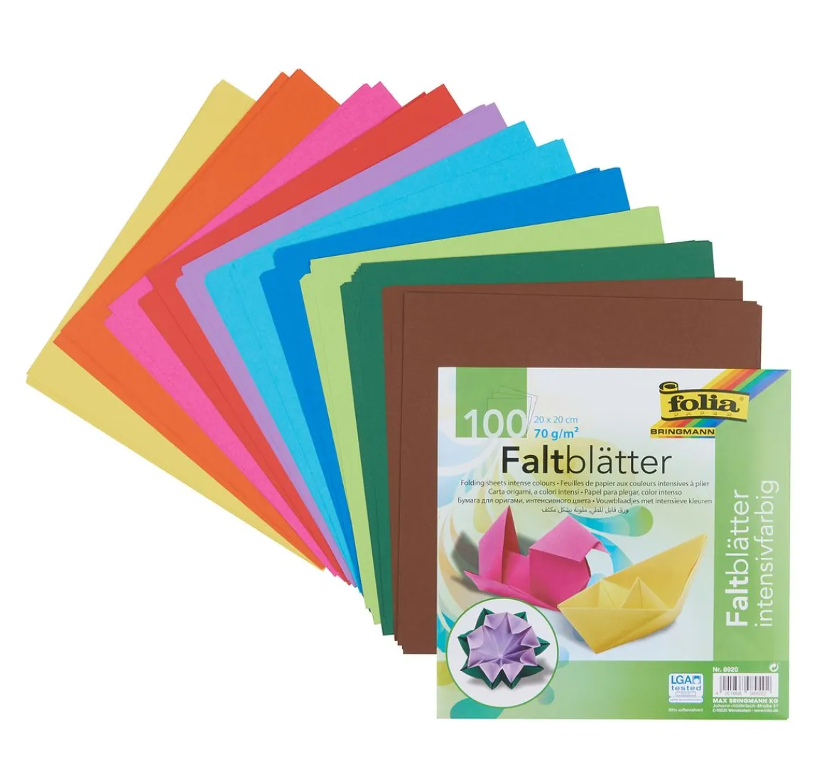 Discount folia Faltpapier, 20 x 20 cm