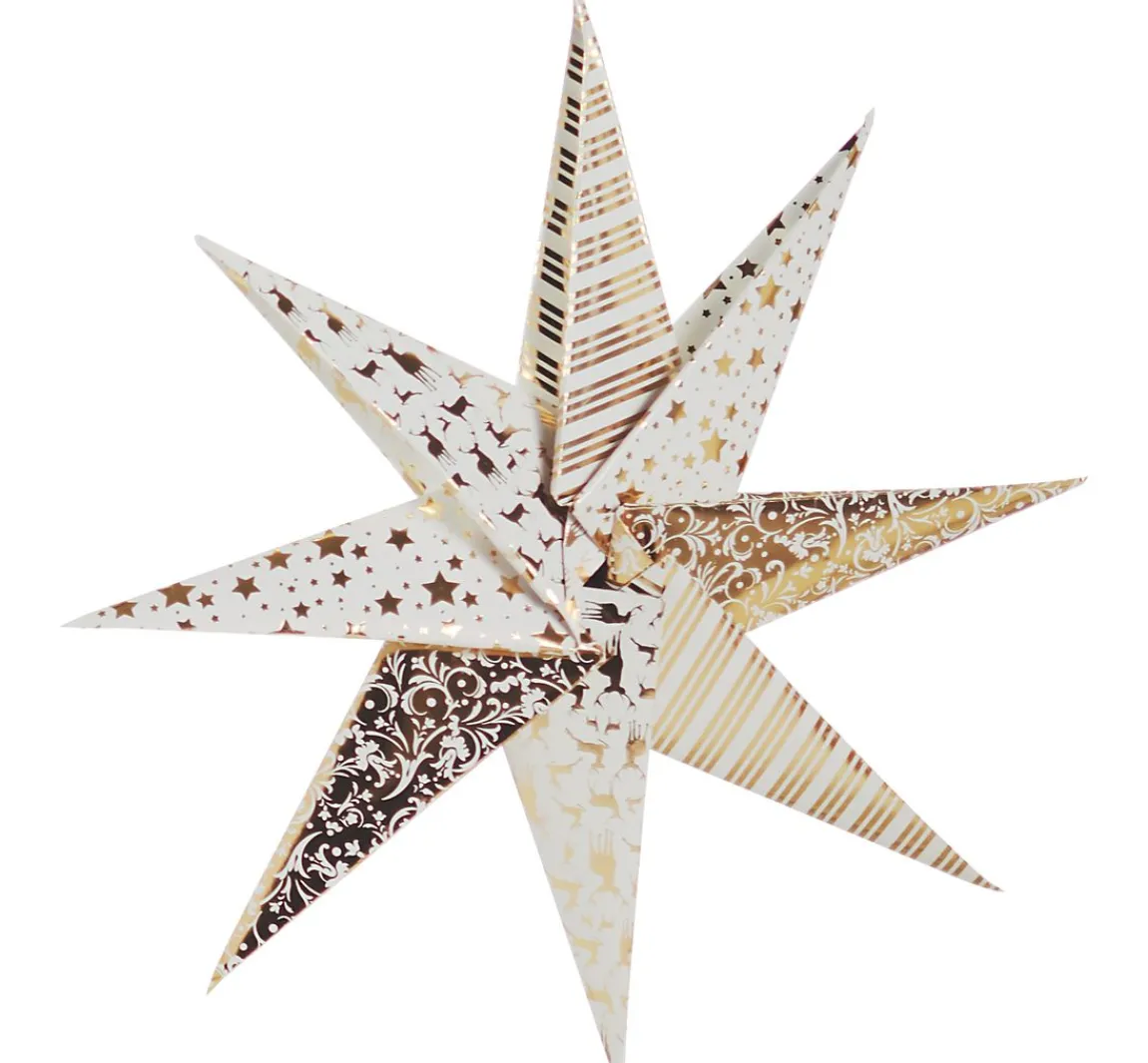 Clearance Gebrüder Bertels Faltpapier "Golden X-Mas"