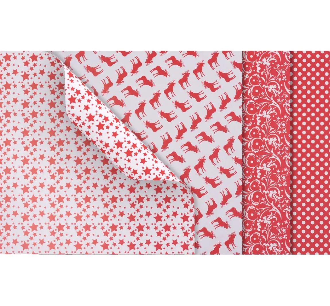 Online Gebrüder Bertels Faltpapier "Scandinavian X-Mas"